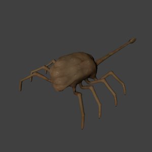 3d alien bug