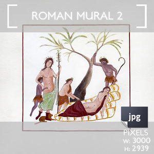 Roman Mural 2