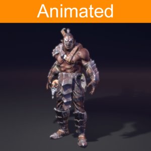 character orc 3d x