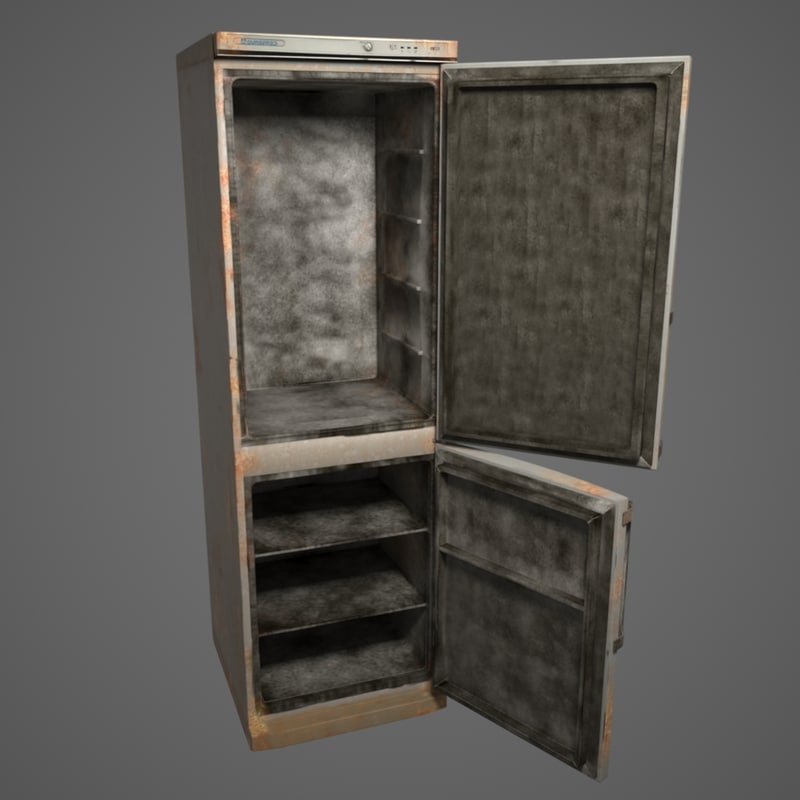 rusted refrigerator max