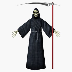 3d model grim reaper