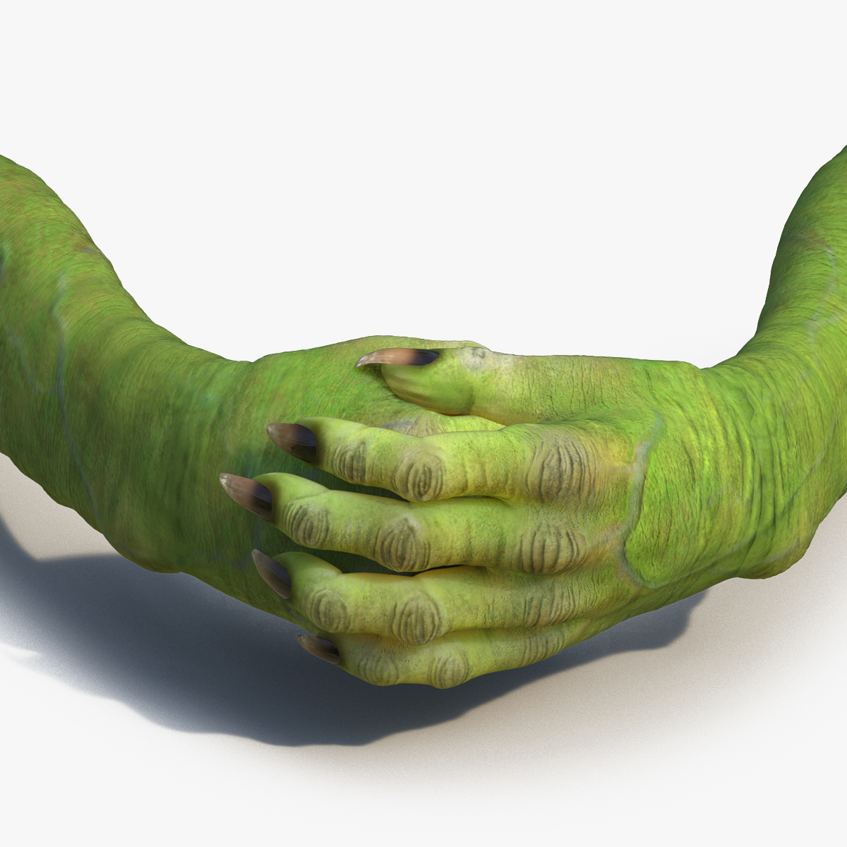 goblin hands pose 4 3d c4d