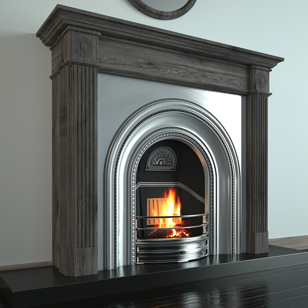 Fireplace Classical 3d Model