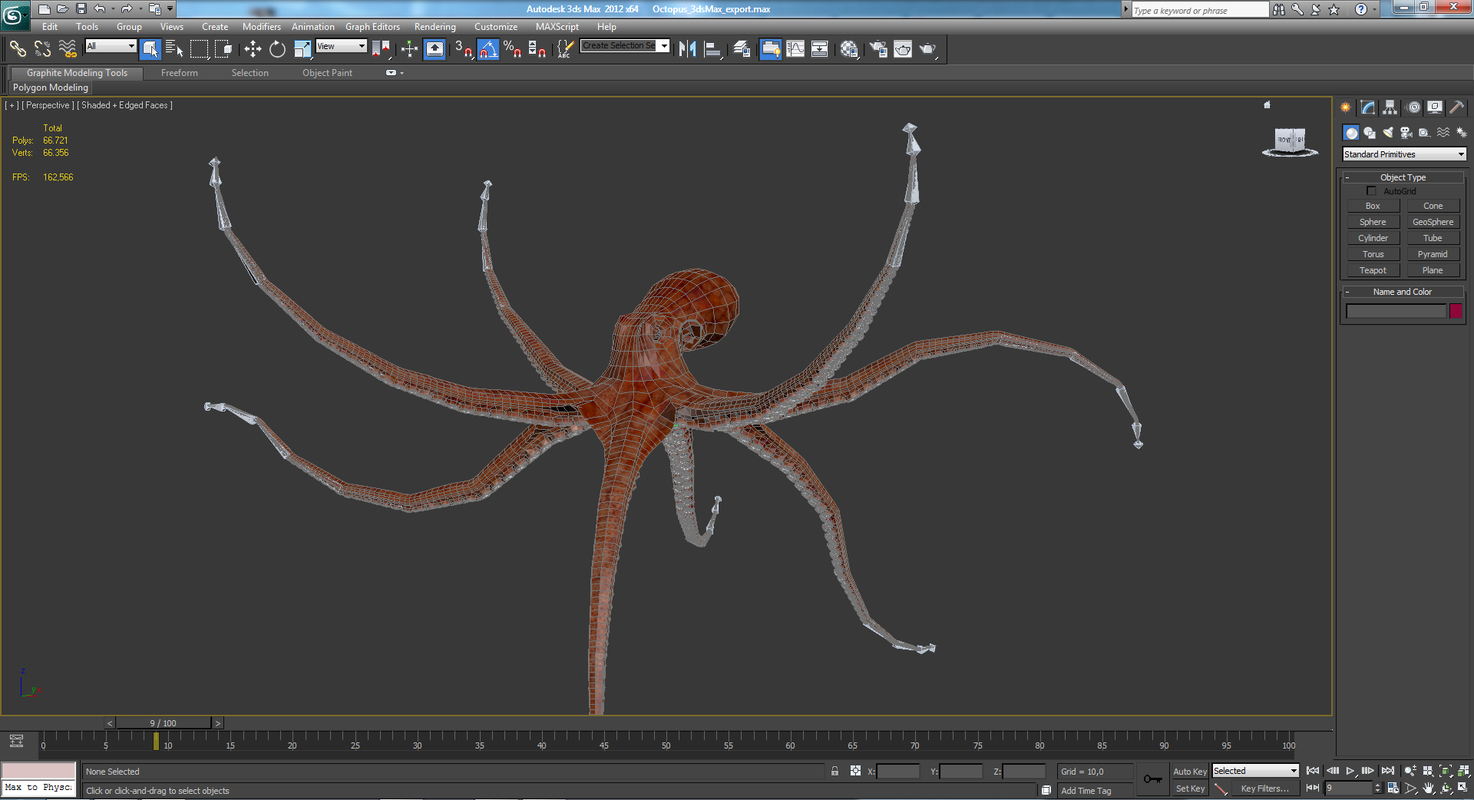 rigged shark hammerhead 3d model