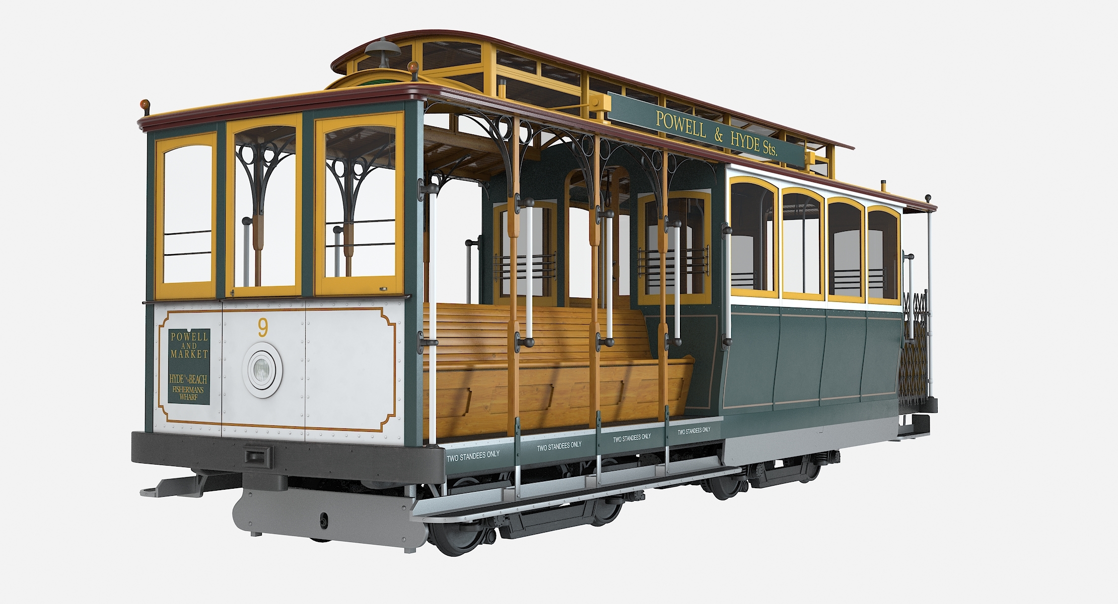 cable car 3d print model