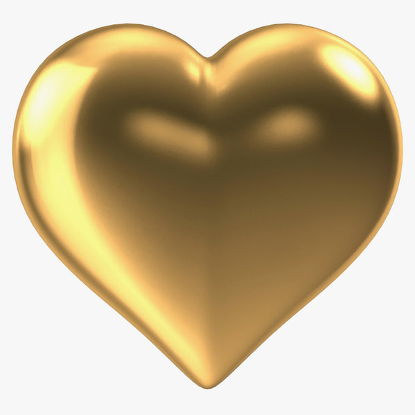 heart gold v3 3d model