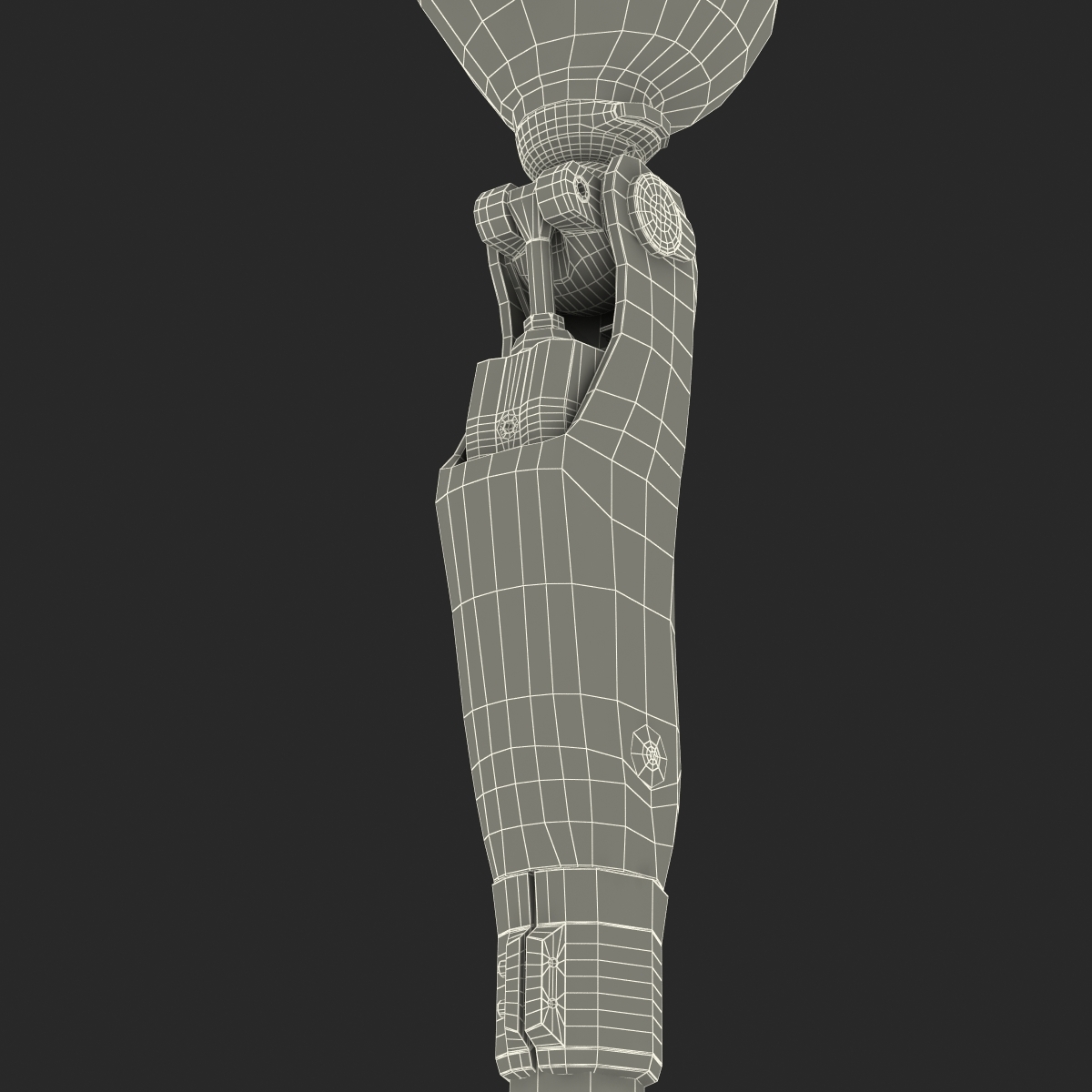 假肢腿部3d模型3d模型