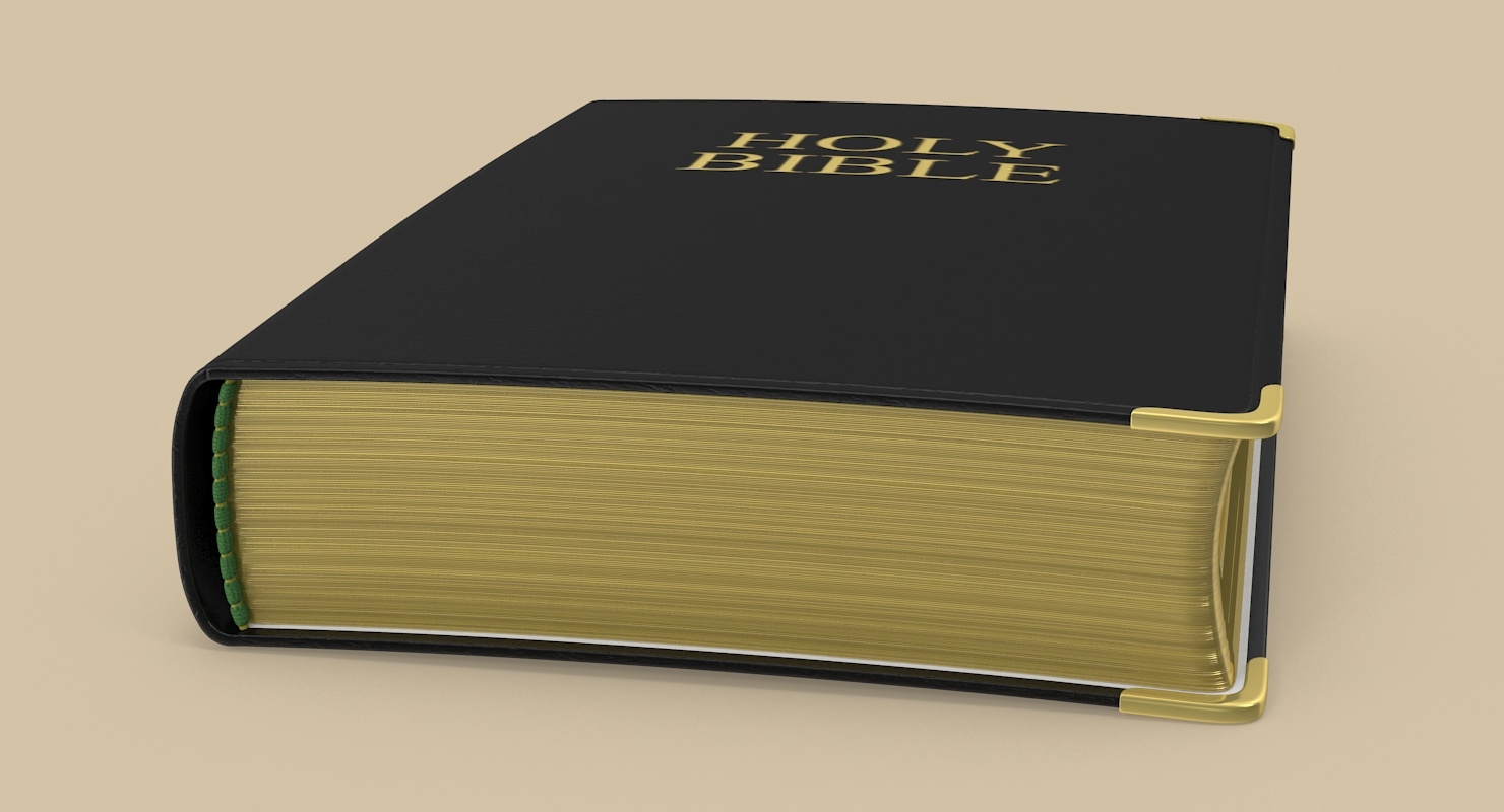 soft cover bible 3d max