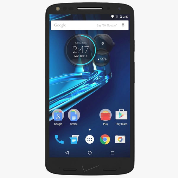 Motorola Droid Turbo 2 3d Max