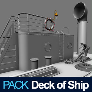 deck ship 3d max