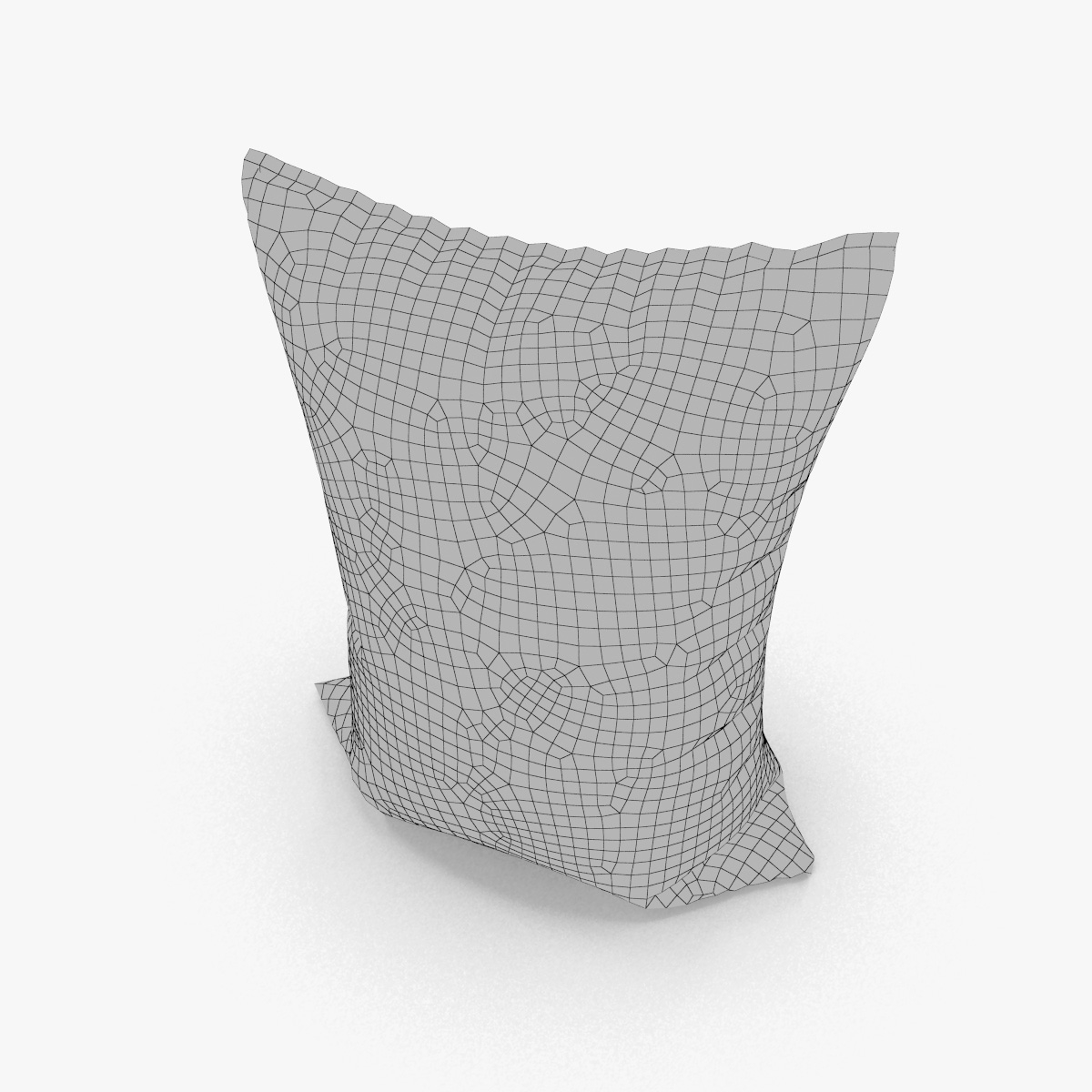 食品包装袋3d模型