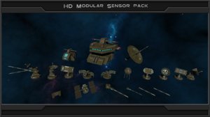 pack hd modular sensor 3d max