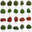 100 trees - scanline obj