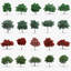 100 trees - scanline obj