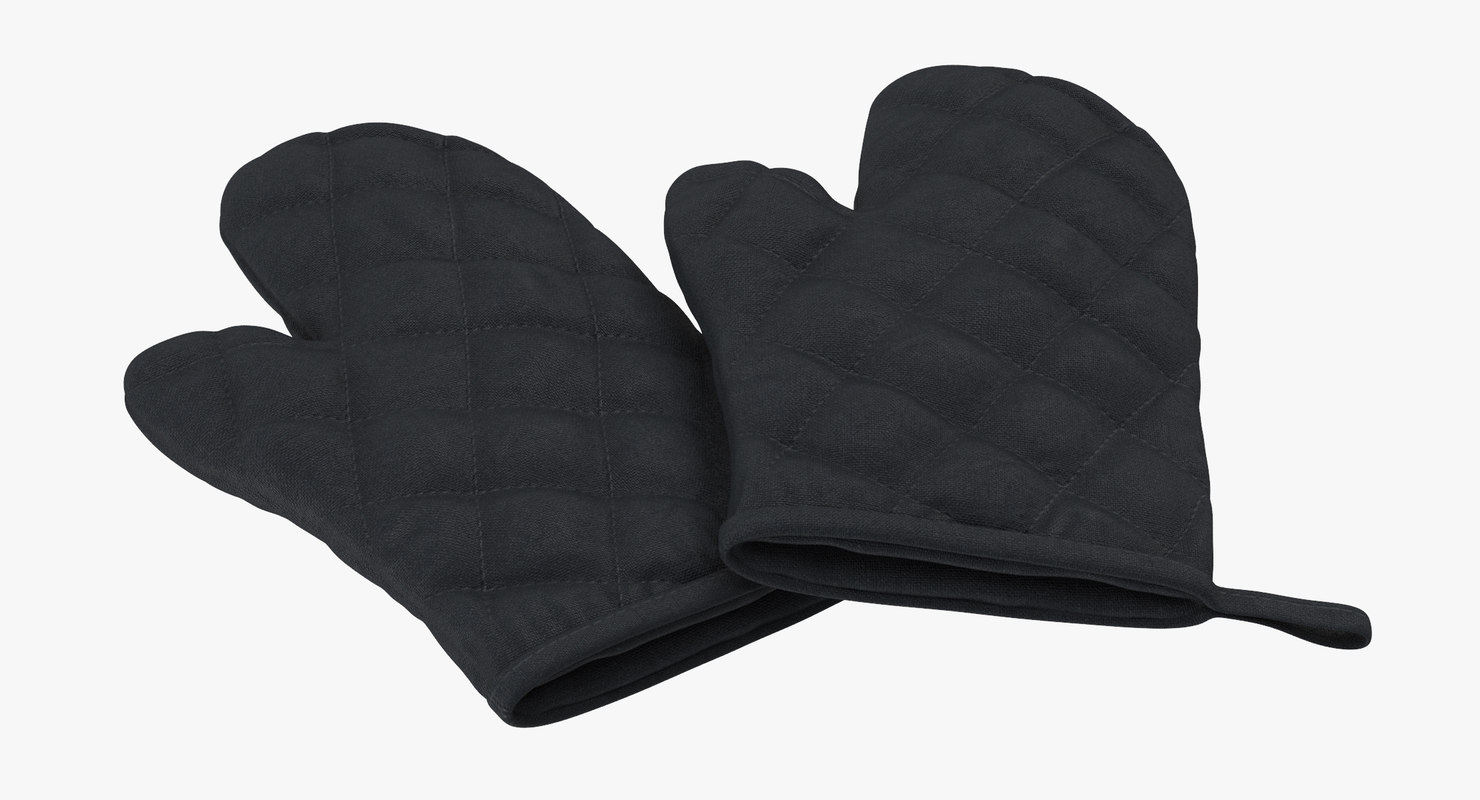 3d quilted oven mitts