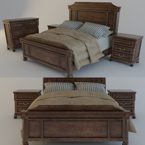 3d bed model