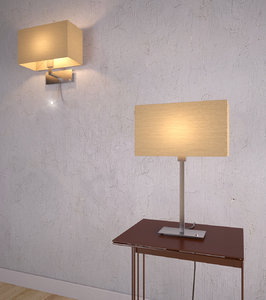 3d lamp table wall