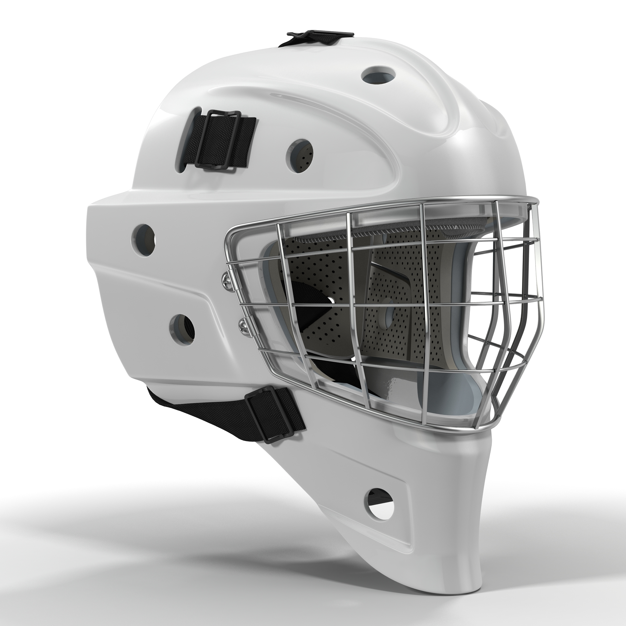 3d model hockey goalie mask generic