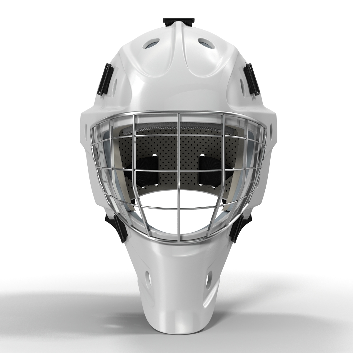 3d model hockey goalie mask generic