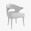 brabbu dining chair nanook 3d model