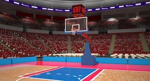 max generic basketball arena