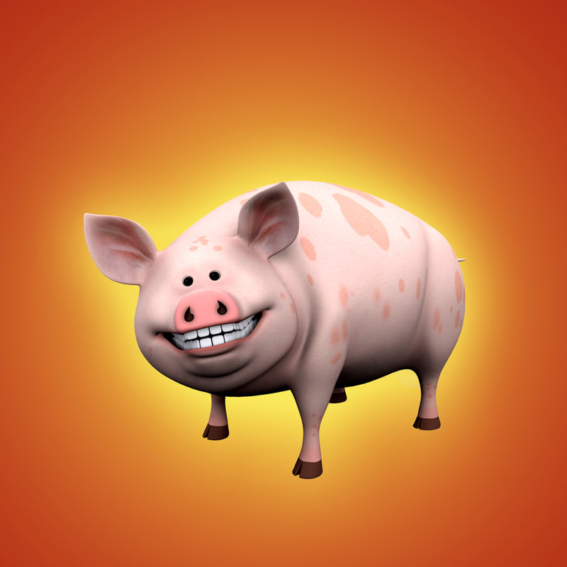 cartoon pig max