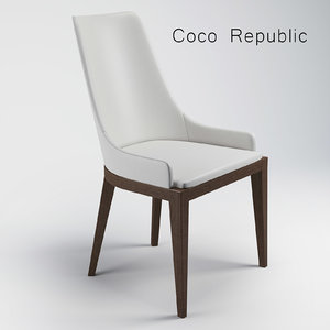 coco dining chair 3d max
