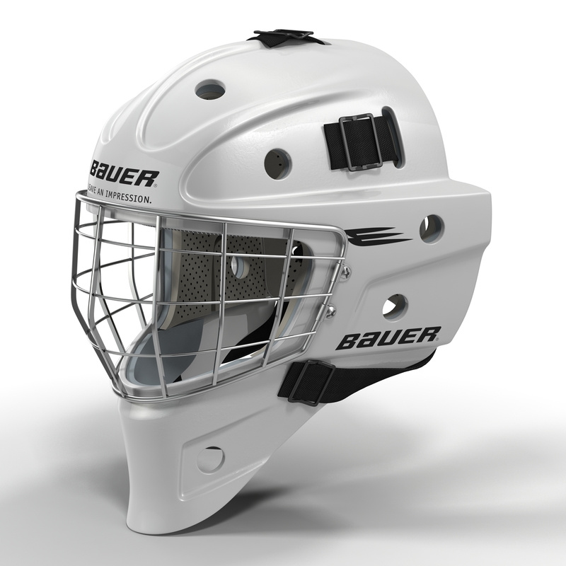 3d hockey goalie mask bauer