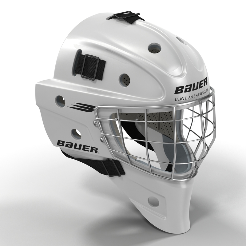 3d hockey goalie mask bauer