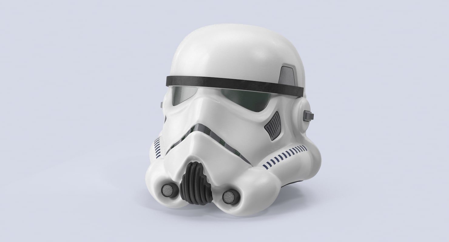 realistic storm trooper helmet