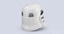 classic stormtrooper helmet 3d model