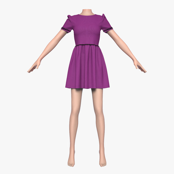 Dress 3d model