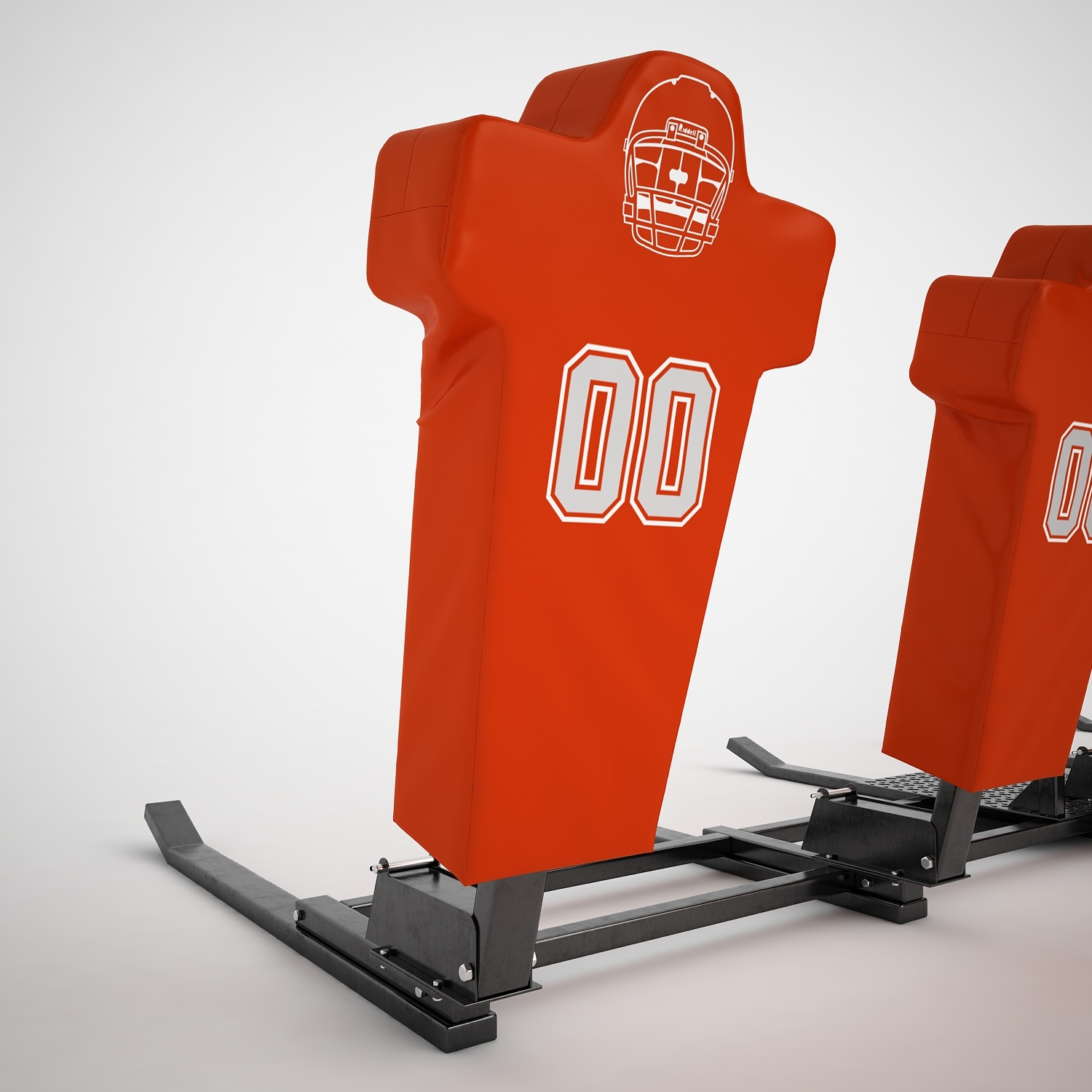 3d model football dummy training