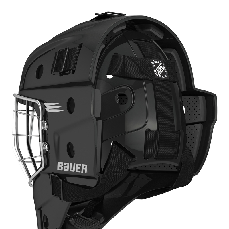 Máscara de Goleiro de Hóquei Bauer Preto Modelo 3D - TurboSquid 1001727