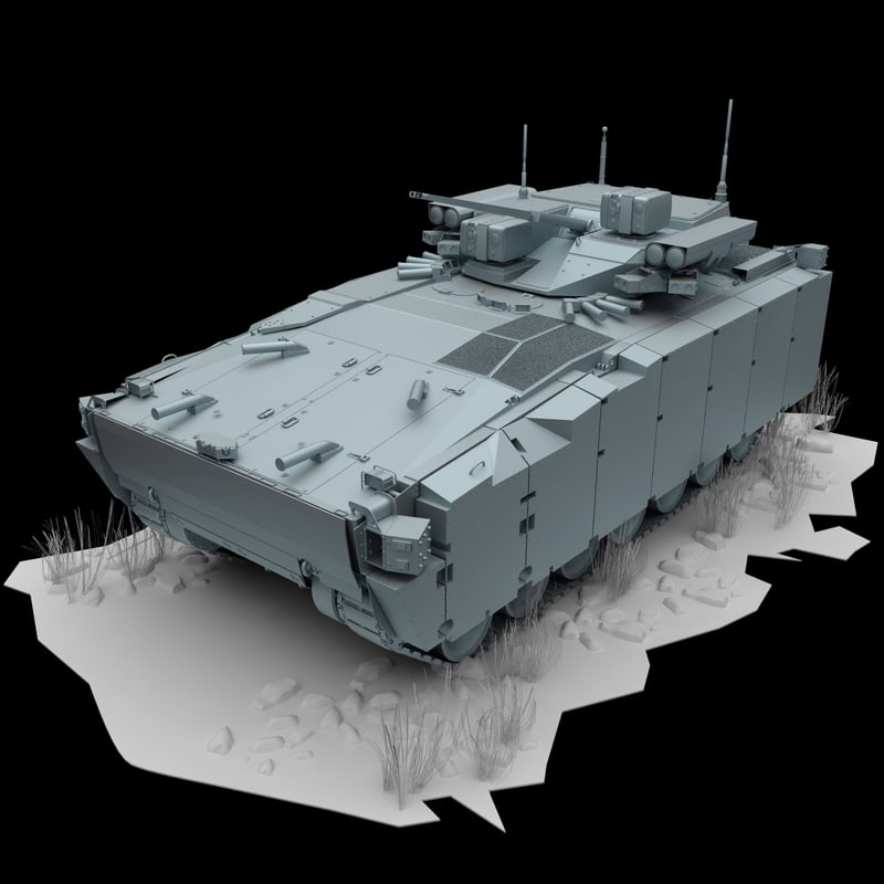 3d ifv kurganets-25 model