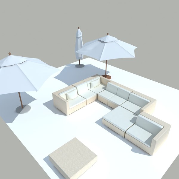 umbrella seating