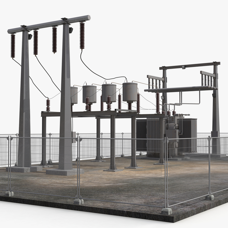 substation 2 3d model