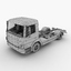 atego mercedes truck 3d model