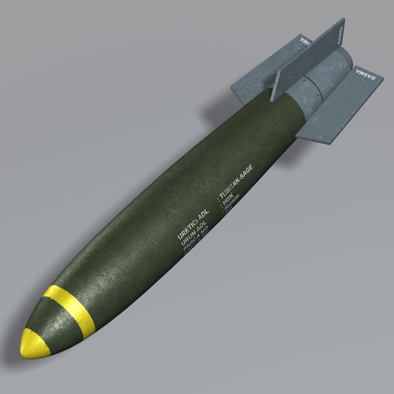 3d model mk-82 bomb