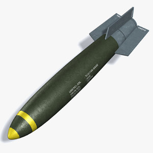 3d model mk-82 bomb