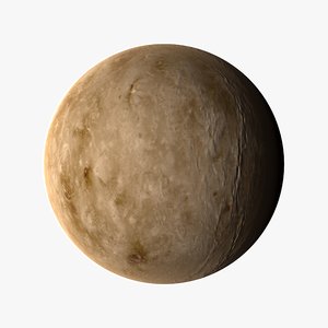 venus planets 3d model