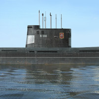 3d U 19 Submarine U 19 Model