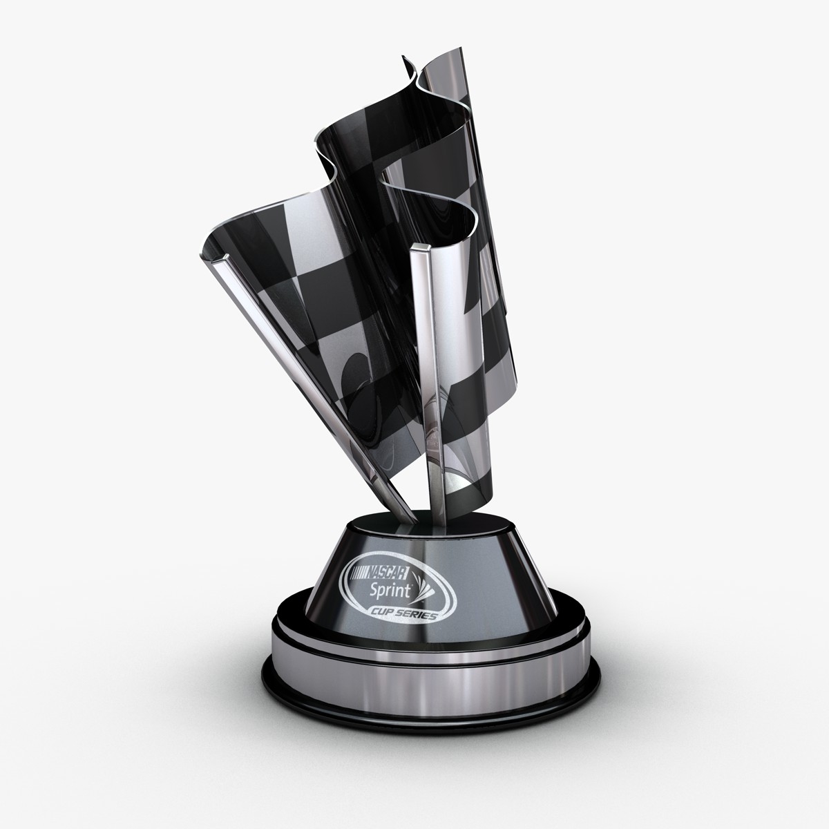 nascar cup trophy 3d model