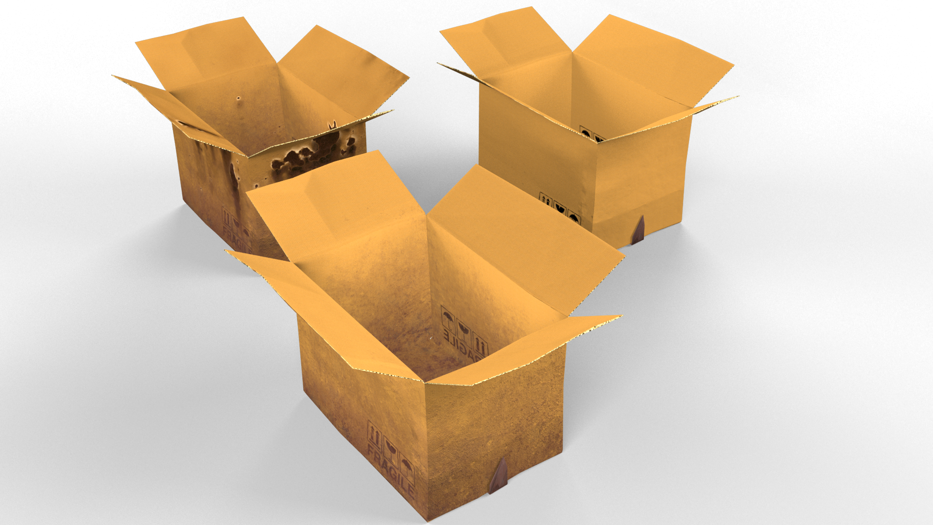 old cardboard box max