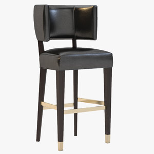 bar stool lily 3ds