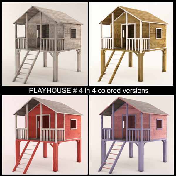 playhouse on stilts