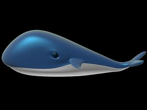 whale 3d model