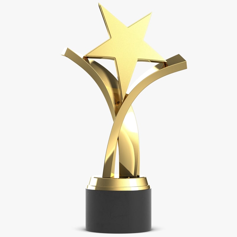 award trophy 3d model