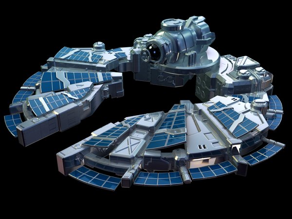 modelo 3d Nave espacial de ciencia ficción - TurboSquid 1002653