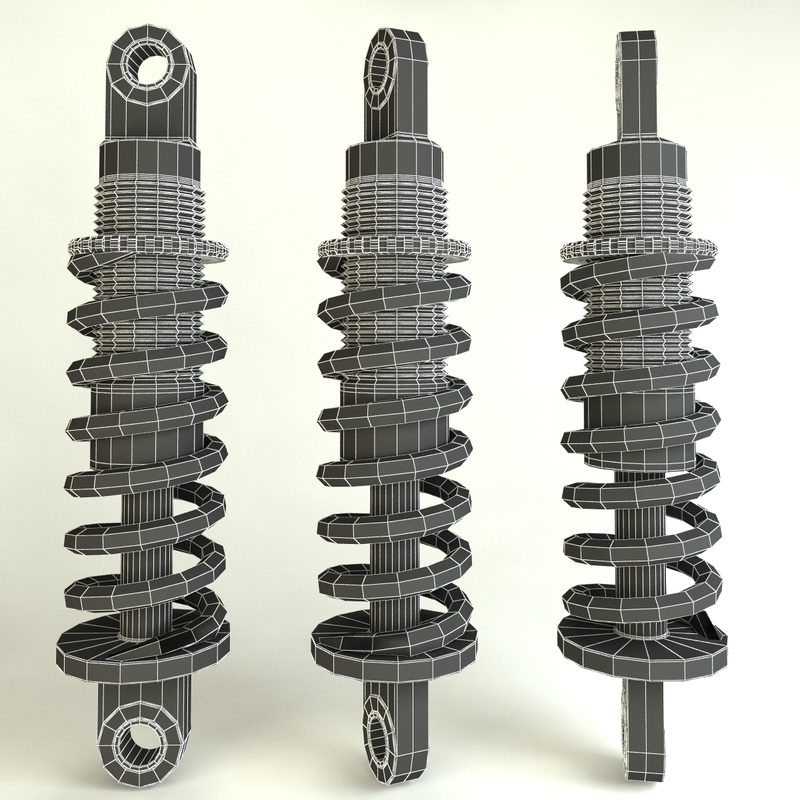 3d shock absorber